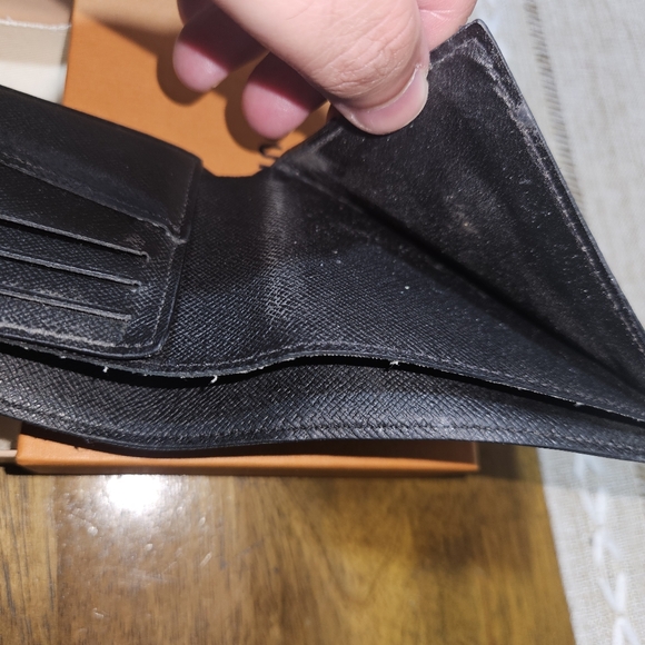 Louis Vuitton Wallet Canvas Black & Grey Mint Condtion 100% Authentic - Picture 14 of 16